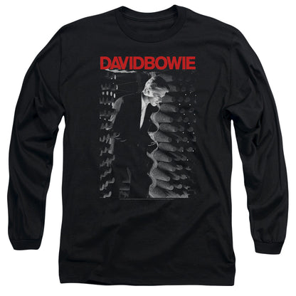 David Bowie Station To Station Mens Long Sleeve Shirt Black Officially Licensed