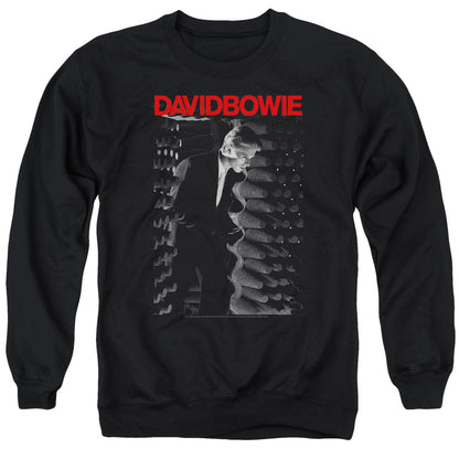 David Bowie Station To Station Mens Crewneck Sweatshirt Black Officially Licensed