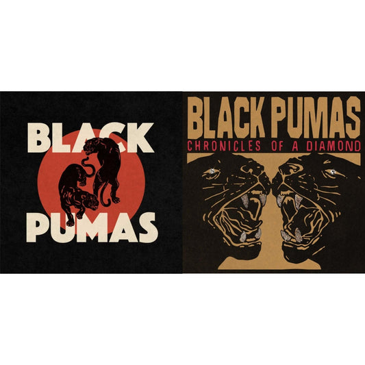 Black Pumas - Black Pumas (Cream LP Vinyl) & Chronicles Of A Diamond (Clear LP Vinyl)