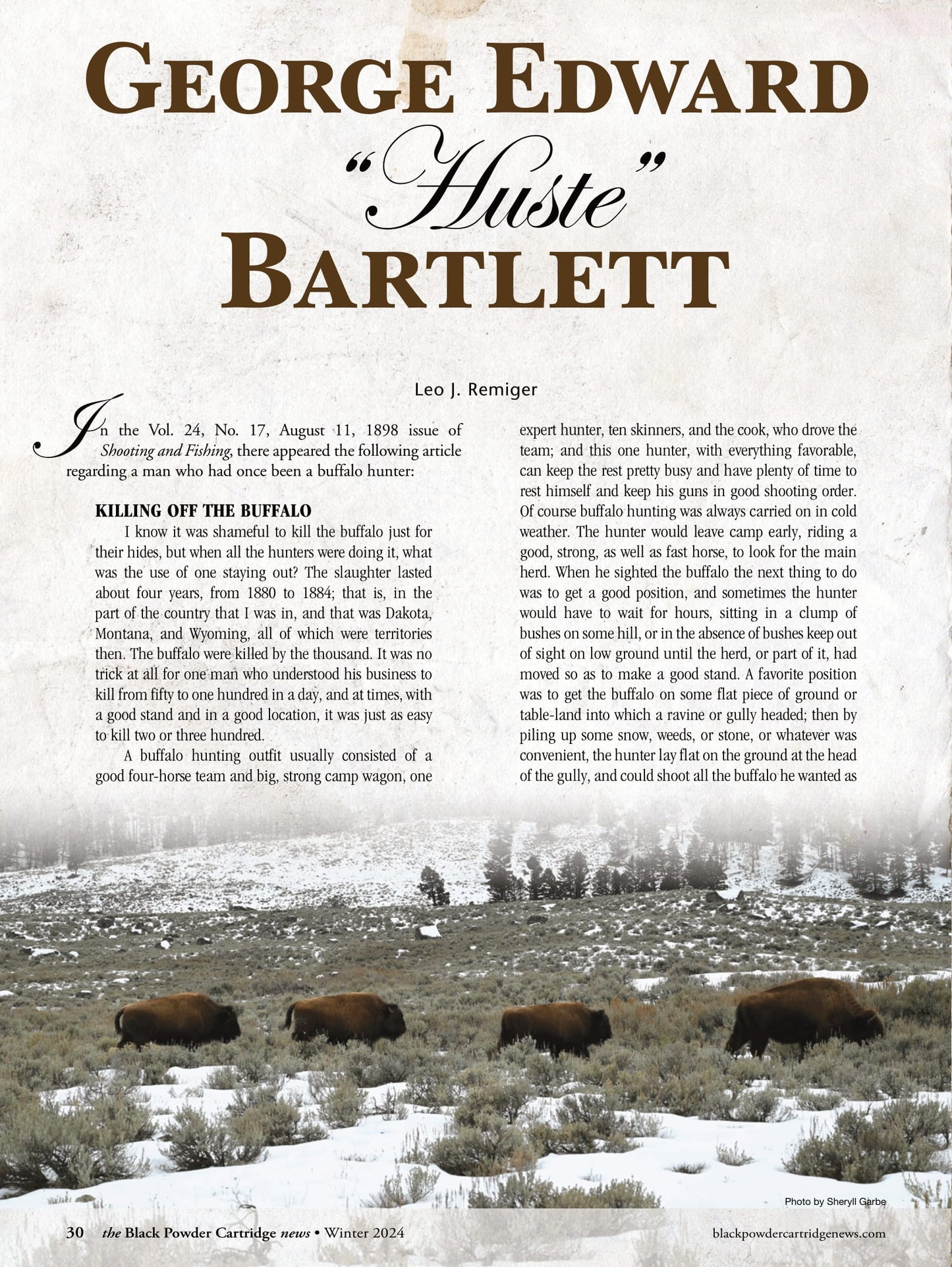 Black Powder Cartridge News - Winter 2024: The Aged Shooter, String Measure, Beeswax As Bullet Lube, Black Powder Cartridge Neck Tension, Biggest Lever Gun Silhouette Shoot, Product Reviews & More!