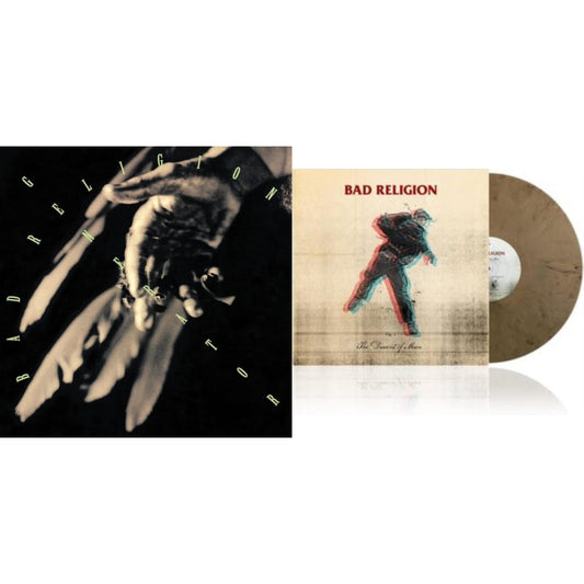 Bad Religion - Generator (Anniv. Ed/Opaque Green LP Vinyl) & Dissent Of Man (Gold & Black Marbled LP Vinyl)