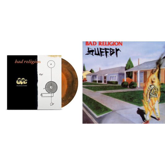 Bad Religion - Suffer & Process Of Belief (Anniv. Ed/Halloween Orange LP Vinyl)