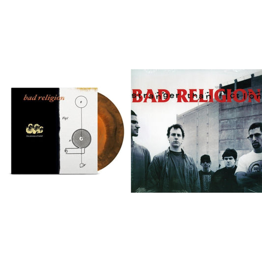 Bad Religion - Process Of Belief (Anniv. Ed/Halloween Orange LP Vinyl) & Stranger Than Fiction (Remastered)