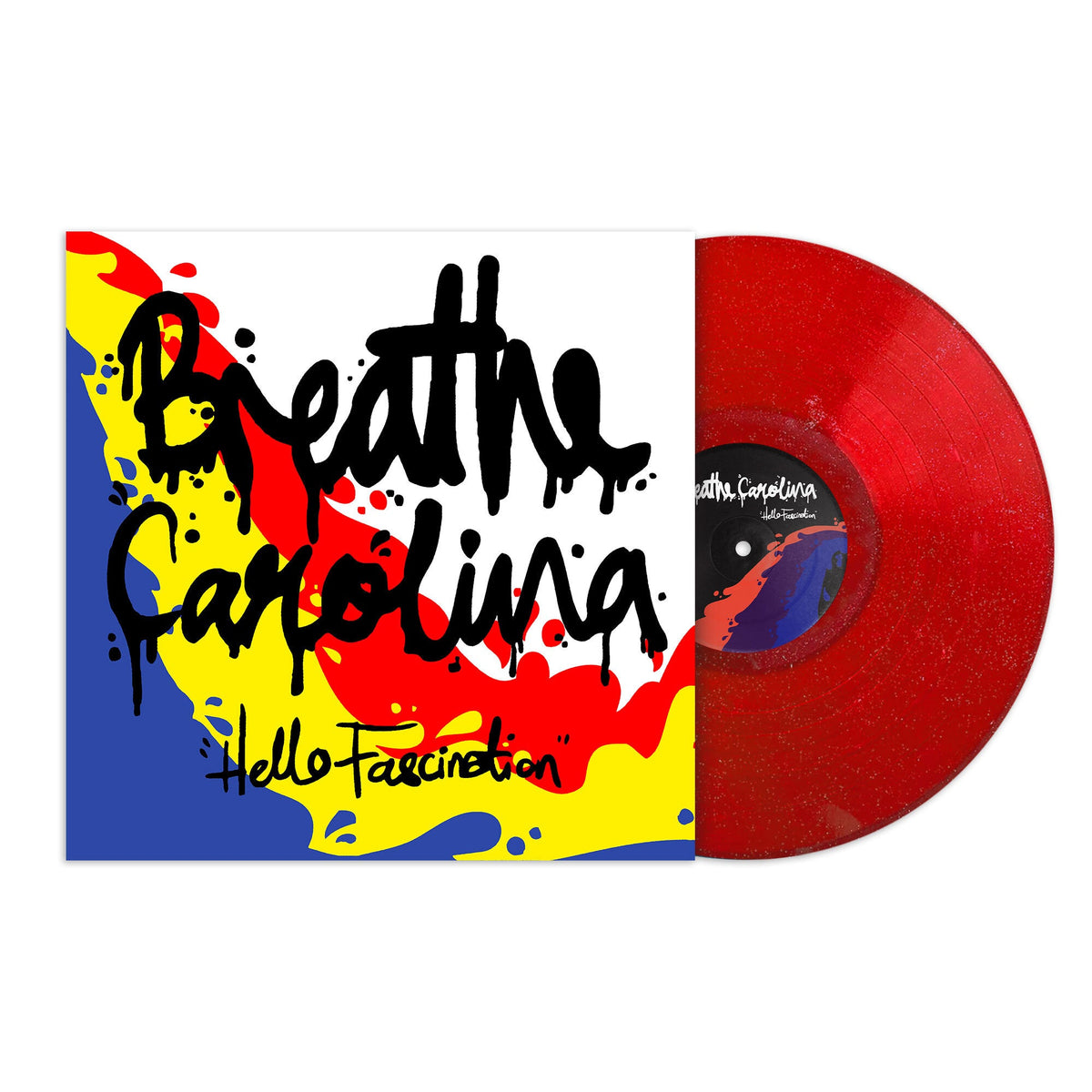 Breathe Carolina - Hello Fascination [LP] (Exclusive - Limited to 200, Ruby Glitter Vinyl) Vinyl Record