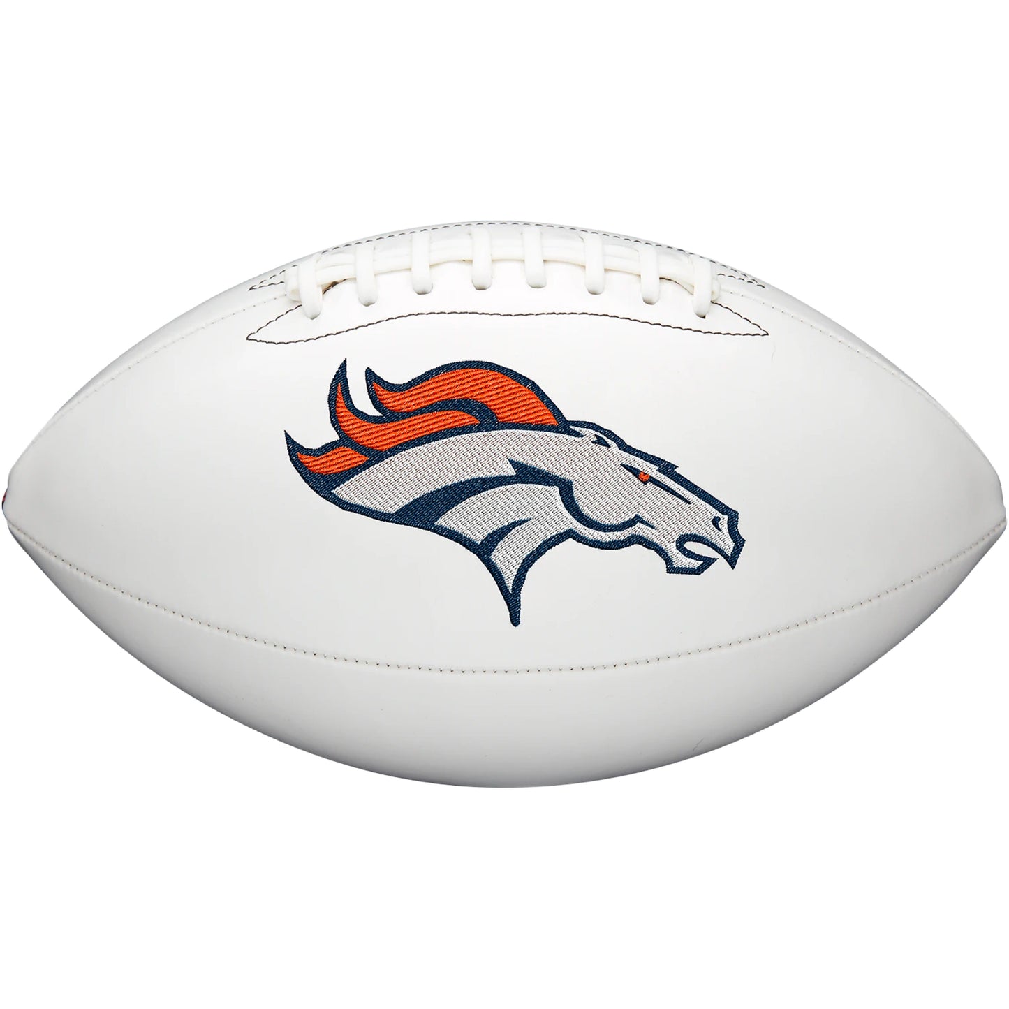 Denver Broncos Embroidered Logo Autograph Edition Football