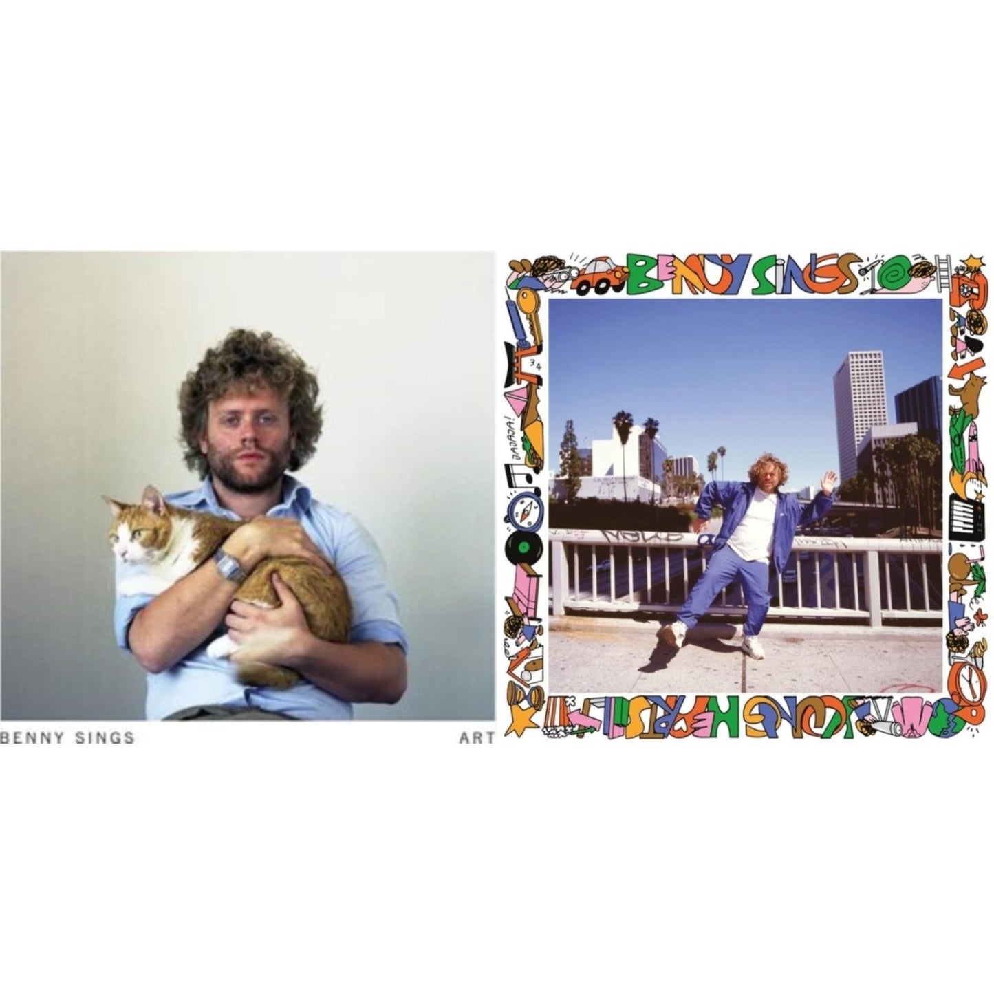 Benny Sings - Young Hearts (Sky Blue LP Vinyl) & Art (Clear & White LP Vinyl)