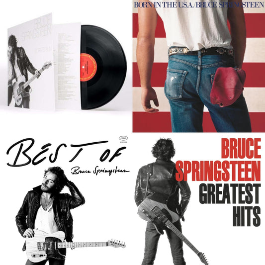 Bruce Springsteen - Greatest Hits (2 LP/150G Vinyl/Dl Code) & Best Of Bruce Springsteen (2LP) & Born To Run (180G/Gatefold) & Born In The U.S.A. (180G)