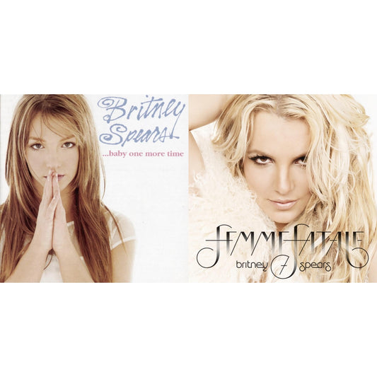 Britney Spears - Baby One More Time & Femme Fatale - LP Vinyl Bundle