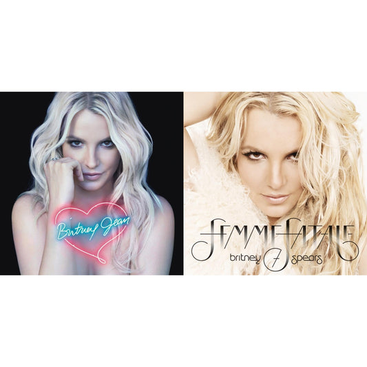 Britney Spears - Britney Jean & Femme Fatale - LP Vinyl Bundle