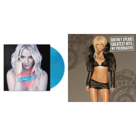 Britney Spears - Greatest Hits : My Prerogative (2LP) & Britney Jean (Blue Marbled LP Vinyl/Import)