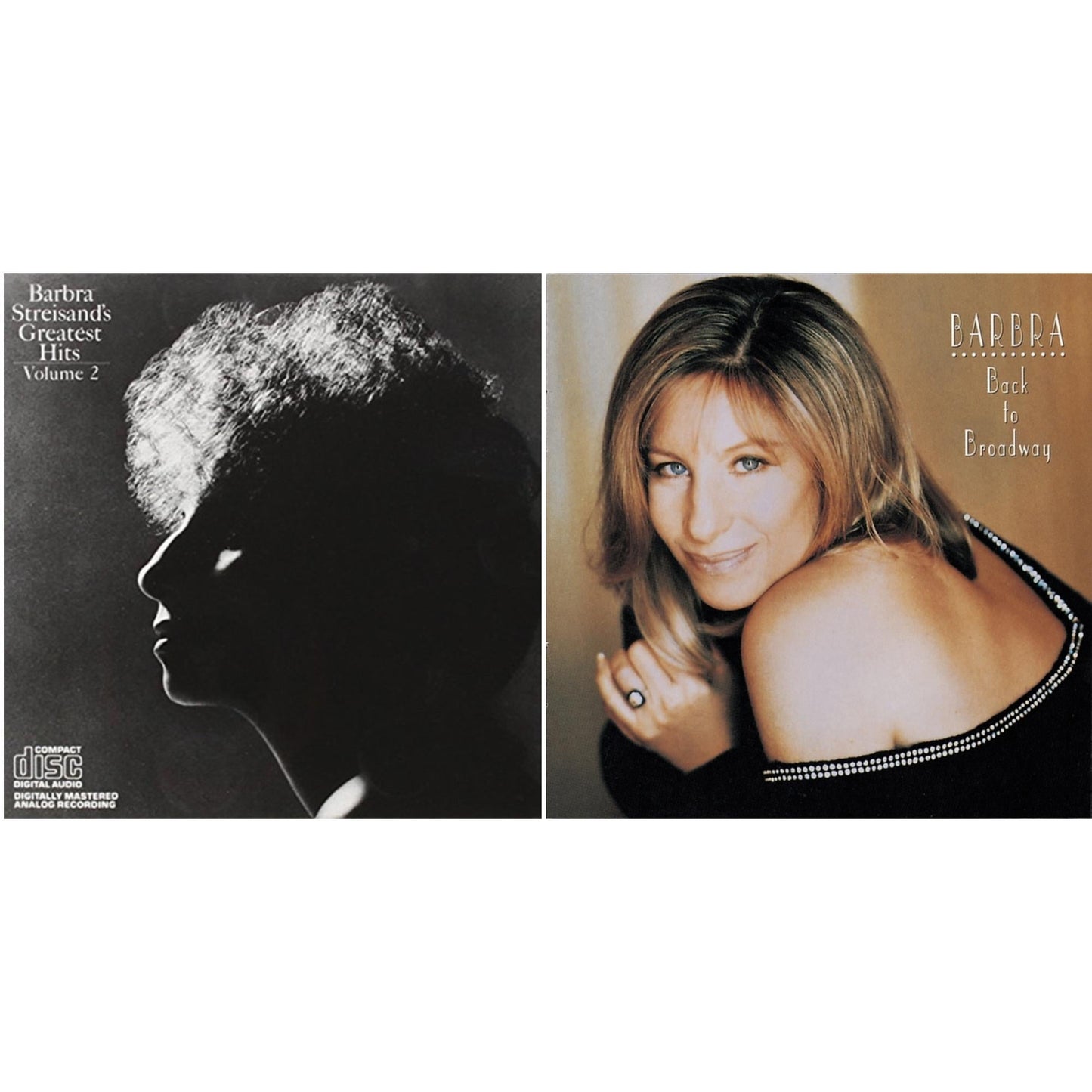 Barbra Streisand - Greatest Hits Vol.2 & Back To Broadway - CD Bundle