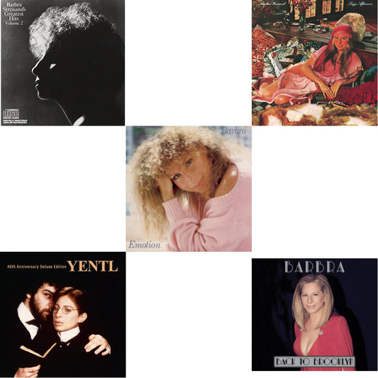 Barbra Streisand - Greatest Hits Vol.2 & Yentl: 40Th Anniversary Deluxe Edition (2CD) & Emotion & Lazy Afternoon & Back To Brooklyn