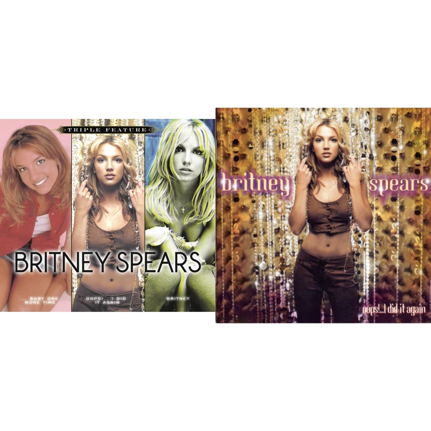 Britney Spears - Baby One More Time / Oops I Did It Again / Britney & Oops I Did It Again - CD Bundle