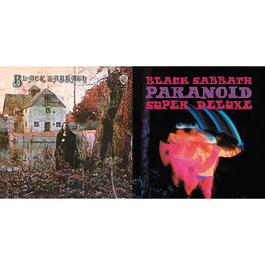 Black Sabbath - Black Sabbath (180G) & Paranoid (Deluxe Edition) - LP Vinyl Bundle