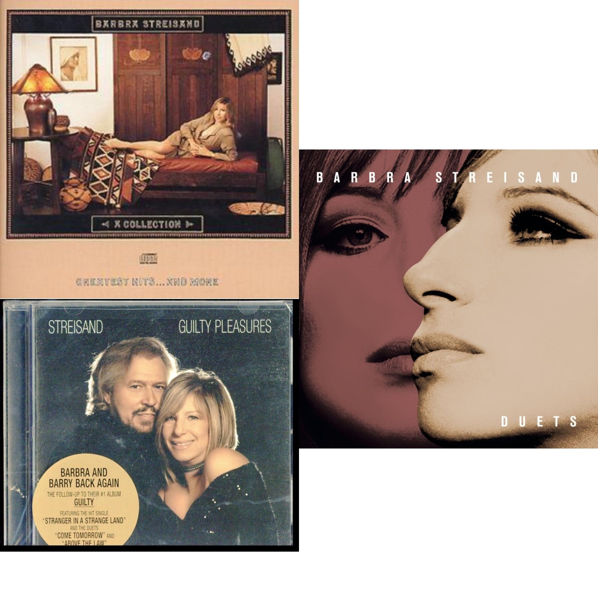 Barbra Streisand - Collection: Greatest Hits & More & Duets & Guilty Pleasures - CD Bundle