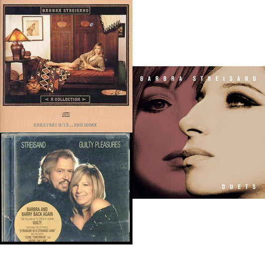 Barbra Streisand - Collection: Greatest Hits & More & Duets & Guilty Pleasures - CD Bundle