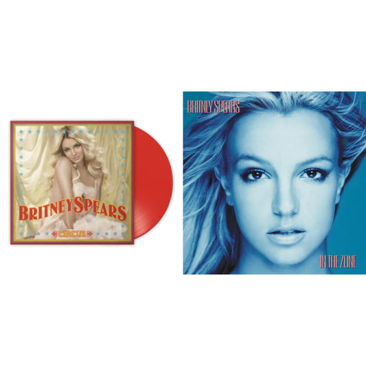 Britney Spears - Circus (Red LP Vinyl/Import) & In The Zone