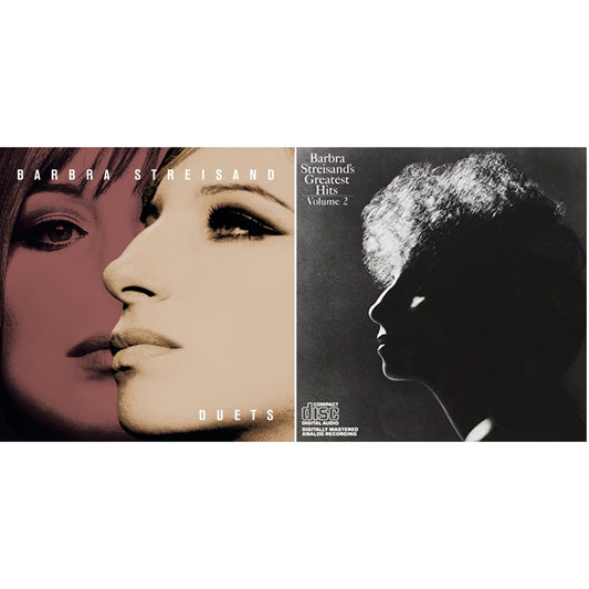 Barbra Streisand - Greatest Hits Vol.2 & Duets - CD Bundle