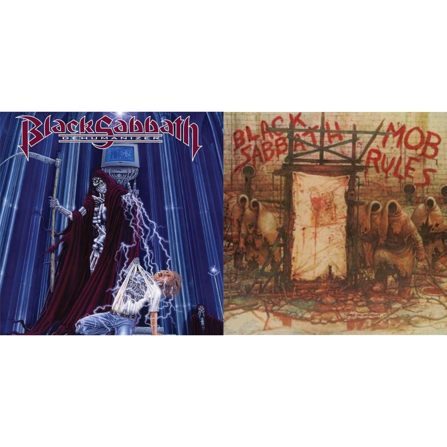 Black Sabbath - Mob Rules (Deluxe/2LP) & Dehumanizer (Deluxe Edition/2LP) (Rocktober)
