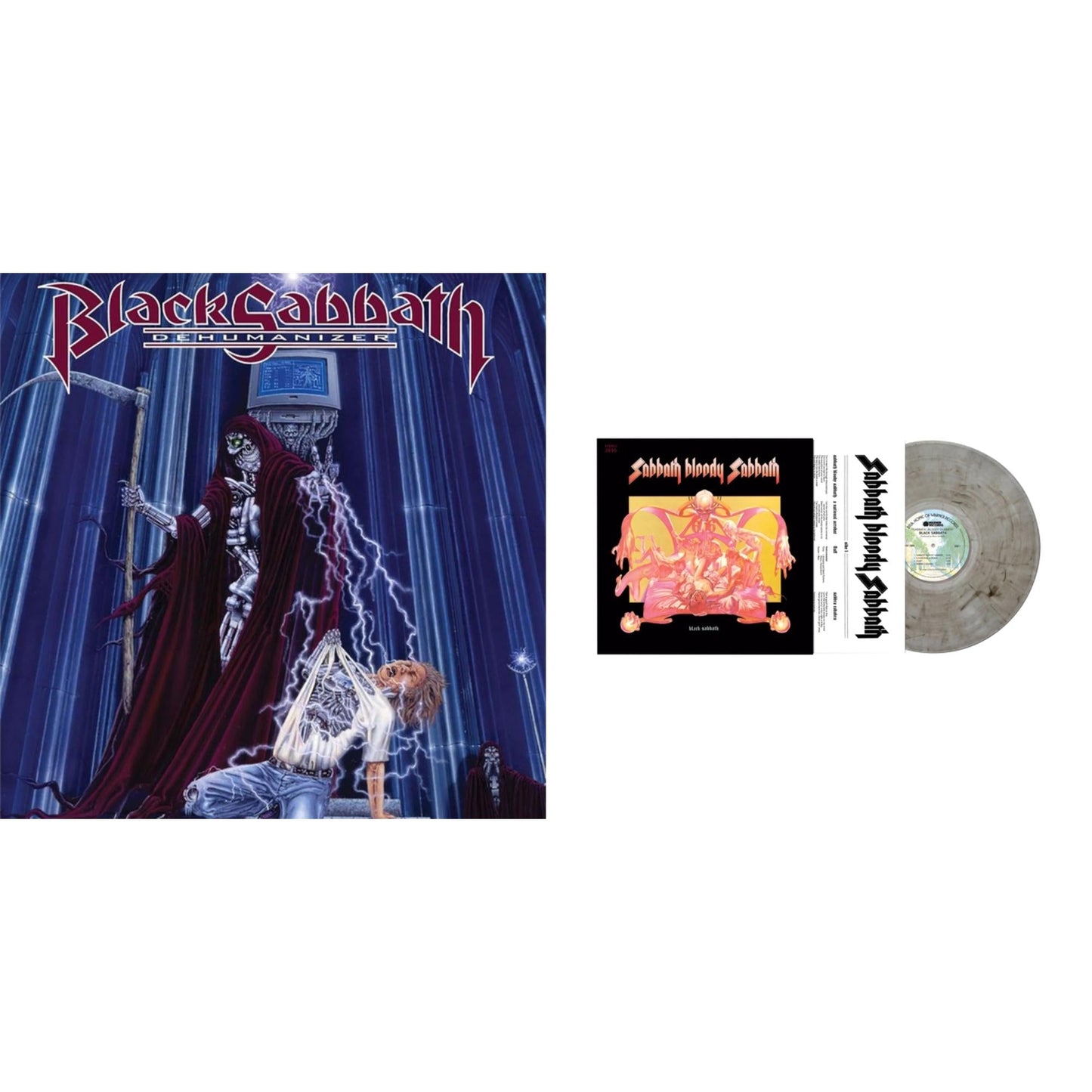 Black Sabbath - Dehumanizer (Deluxe Edition/2LP) (Rocktober) & Sabbath Bloody Sabbath (Smoky LP Vinyl) (Syeor)