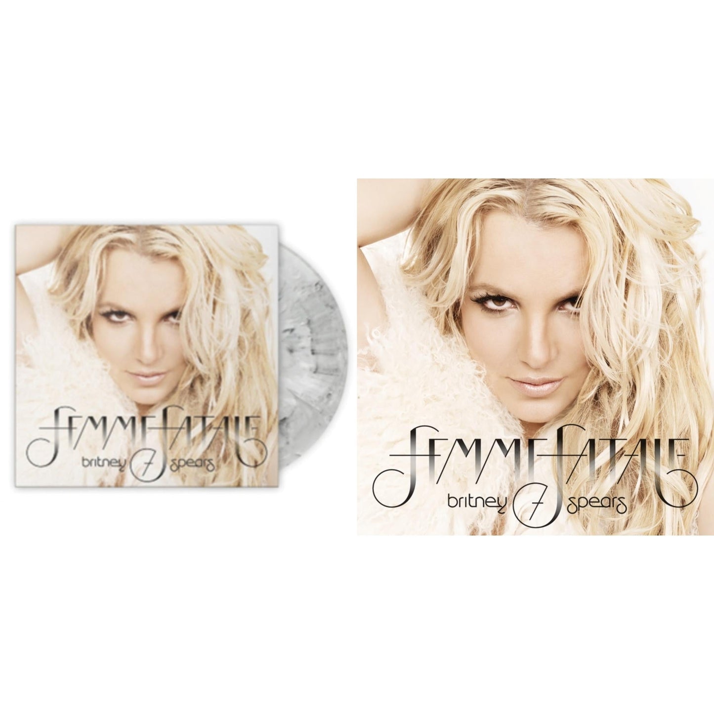 Britney Spears - Femme Fatale (Light Grey Marbled LP Vinyl/Import) & Femme Fatale