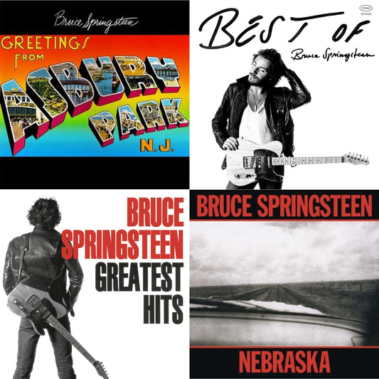 Bruce Springsteen - Greatest Hits (2 LP/150G Vinyl/Dl Code) & Best Of Bruce Springsteen (2LP) & Greetings From Asbury Park N.J. (180G) & Nebraska (180G)