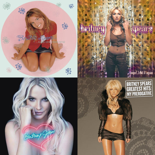 Britney Spears - Baby One More Time (Picture Disc/140G/Dl Code) & Oops!... I Did It Again & Britney Jean & Greatest Hits : My Prerogative (2LP)