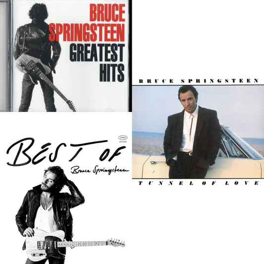 Bruce Springsteen - Greatest Hits & Best Of Bruce Springsteen & Tunnel Of Love - CD Bundle