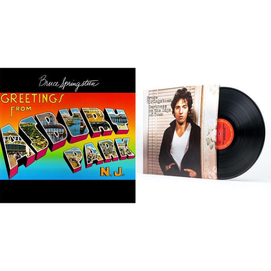 Bruce Springsteen - Greetings From Asbury Park N.J. (180G) & Darkness On The Edge Of Town (180G) - LP Vinyl Bundle