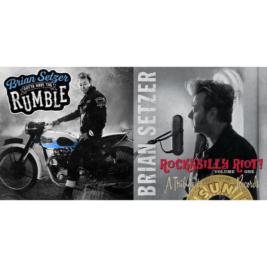Brian Setzer - Rockabilly Riot! Volume One: A Tribute To Sun Records (2LP/180G/Red Vinyl) & Gotta Have A Rumble