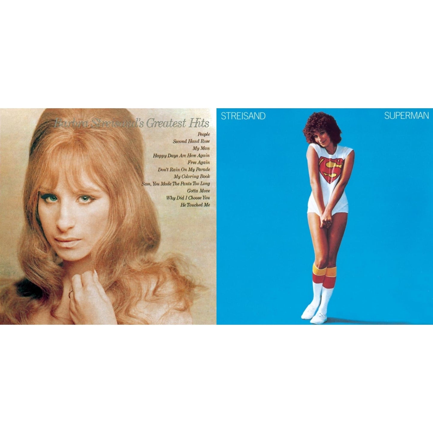 Barbra Streisand - Greatest Hits & Superman - CD Bundle