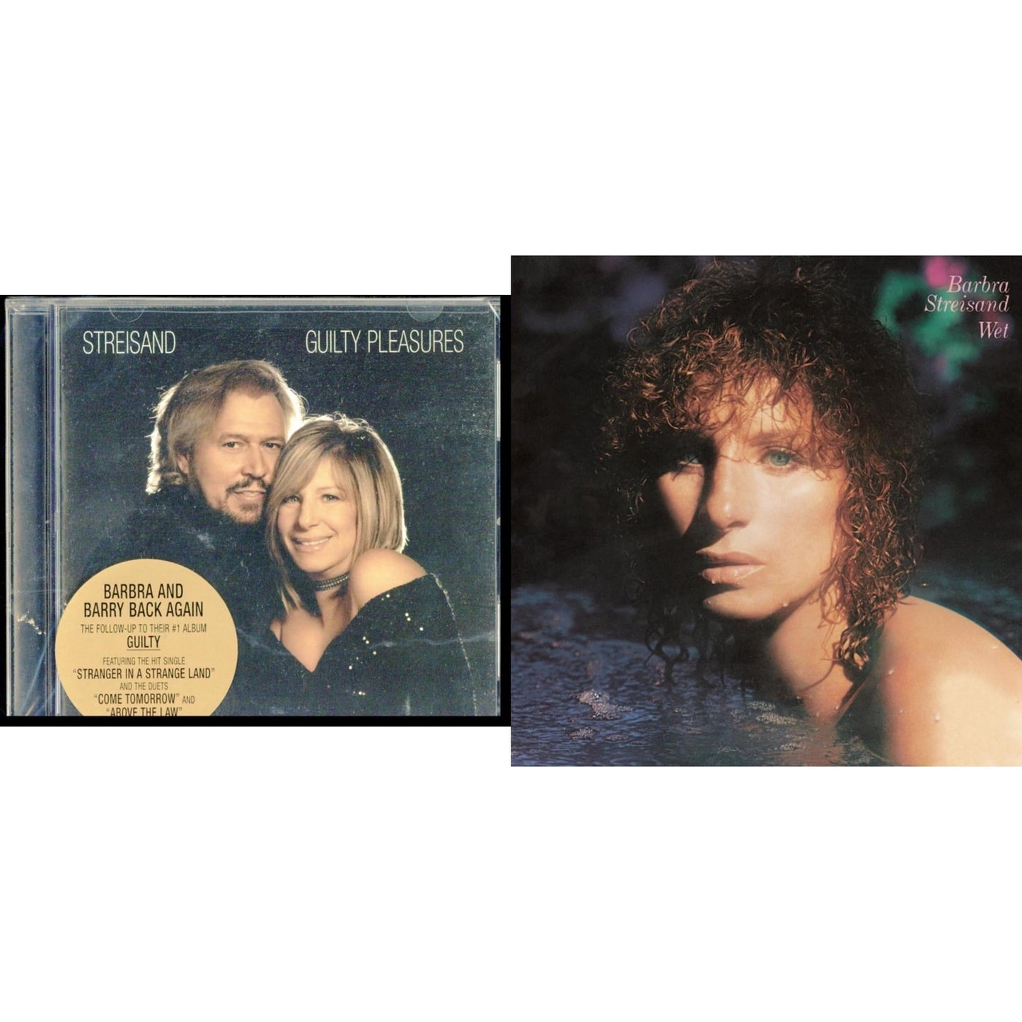 Barbra Streisand - Guilty Pleasures & Wet - CD Bundle