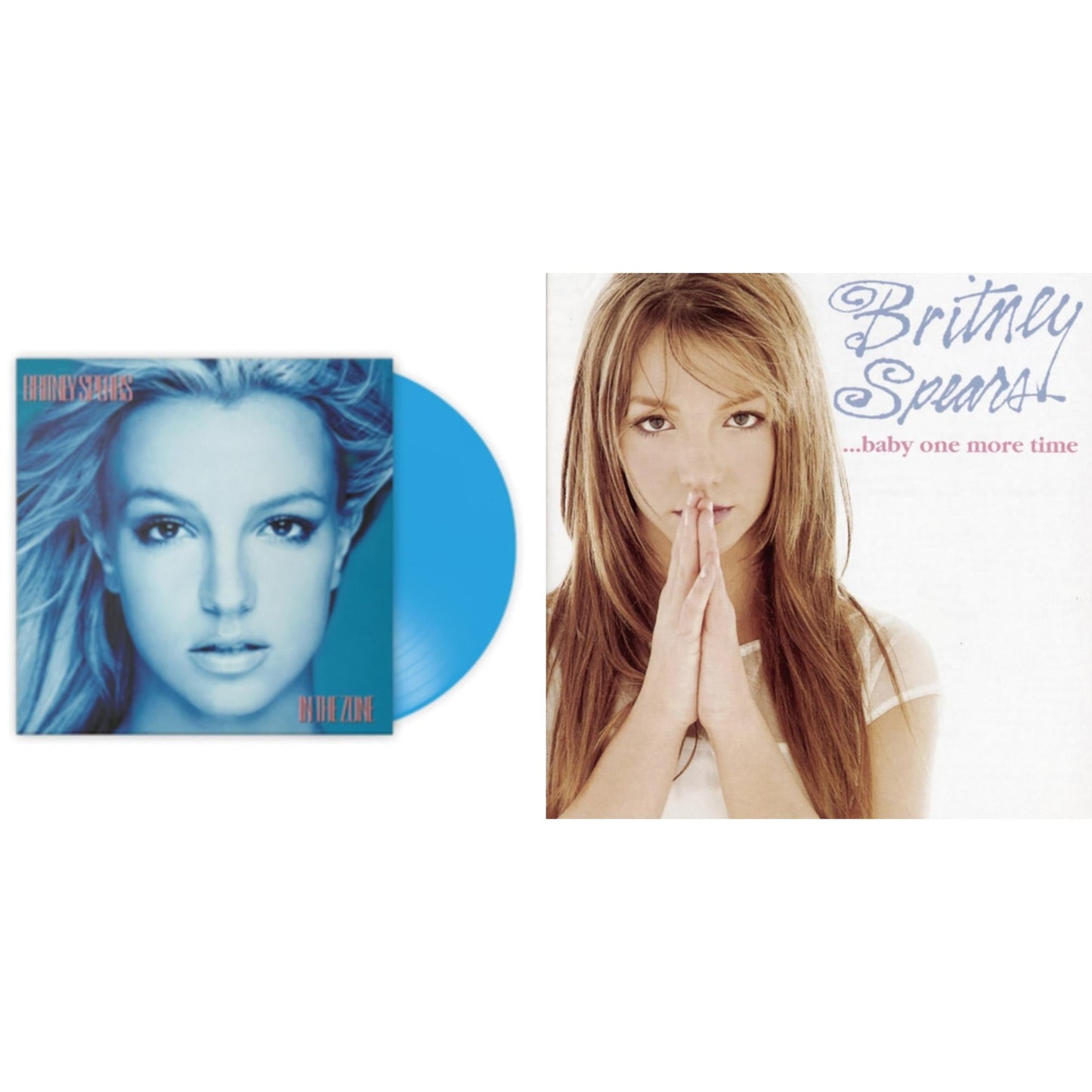Britney Spears - In The Zone (Blue LP Vinyl/Import) & Baby One More Time