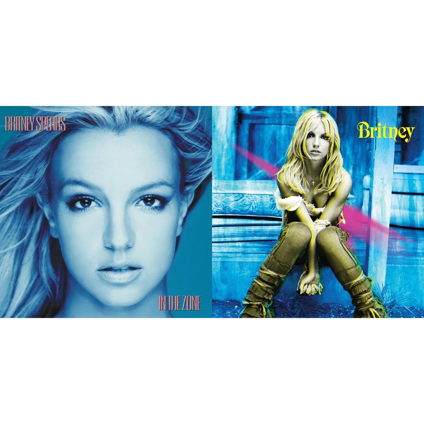 Britney Spears - Britney & In The Zone - LP Vinyl Bundle