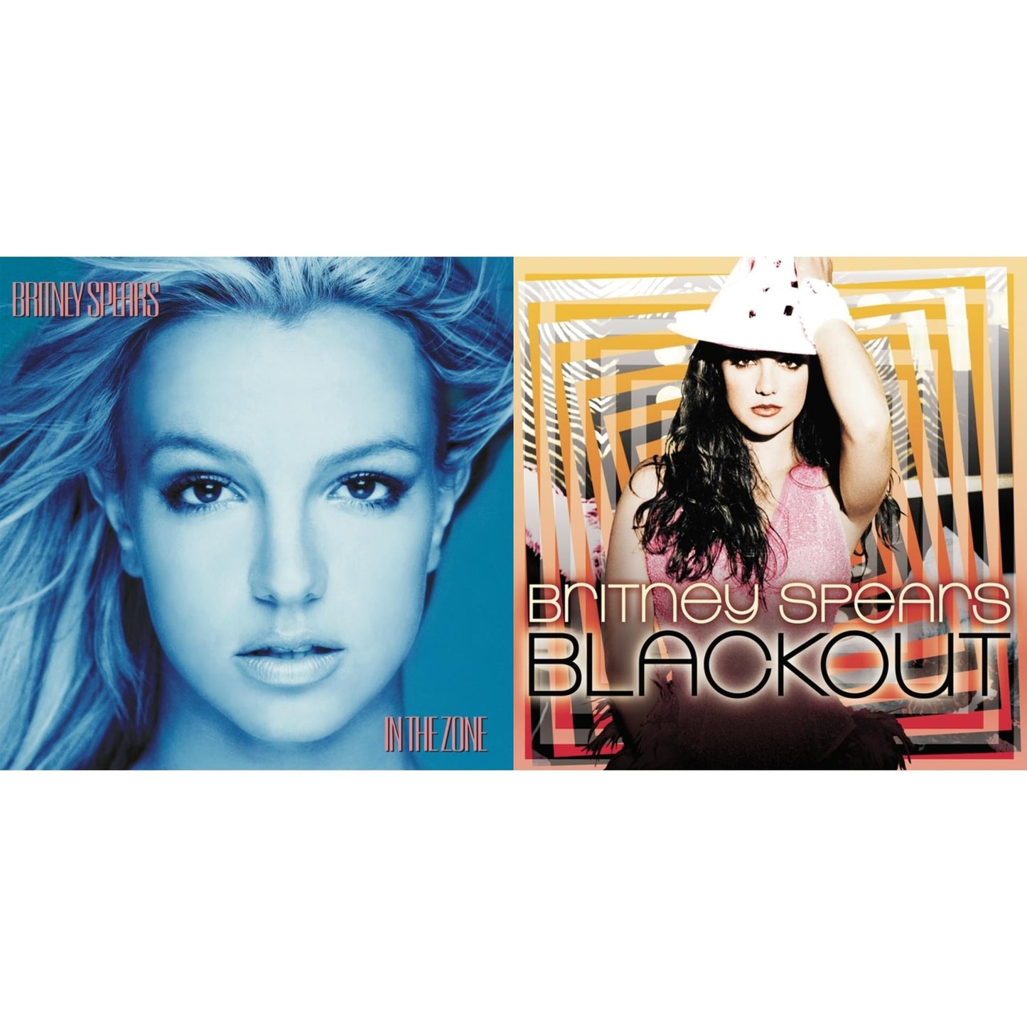 Britney Spears - Blackout & In The Zone - LP Vinyl Bundle