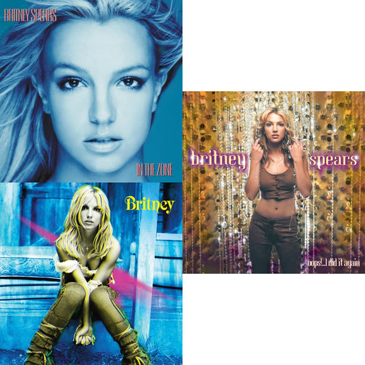 Britney Spears - Oops!... I Did It Again & Britney & In The Zone - LP Vinyl Bundle