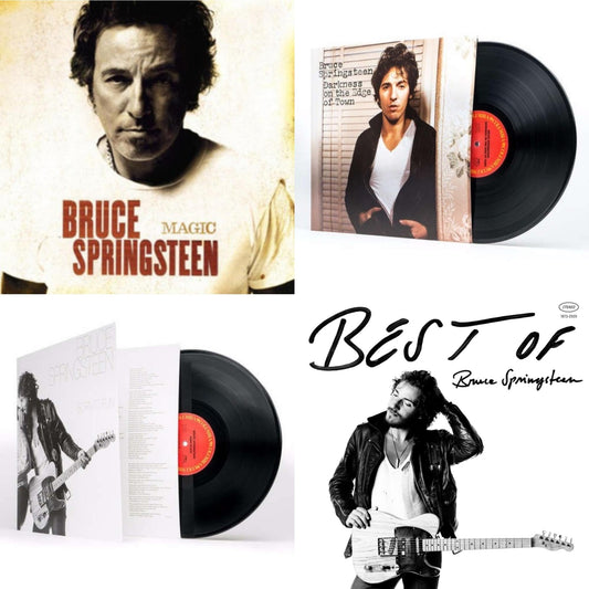 Bruce Springsteen - Best Of Bruce Springsteen (2LP) & Magic (180G) & Born To Run (180G/Gatefold) & Darkness On The Edge Of Town (180G)