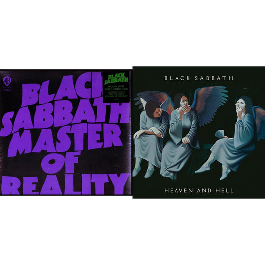 Black Sabbath - Master Of Reality (180G) & Heaven & Hell (Deluxe/2LP)