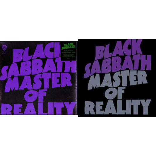 Black Sabbath - Master Of Reality (180G) & Master Of Reality - LP Vinyl Bundle