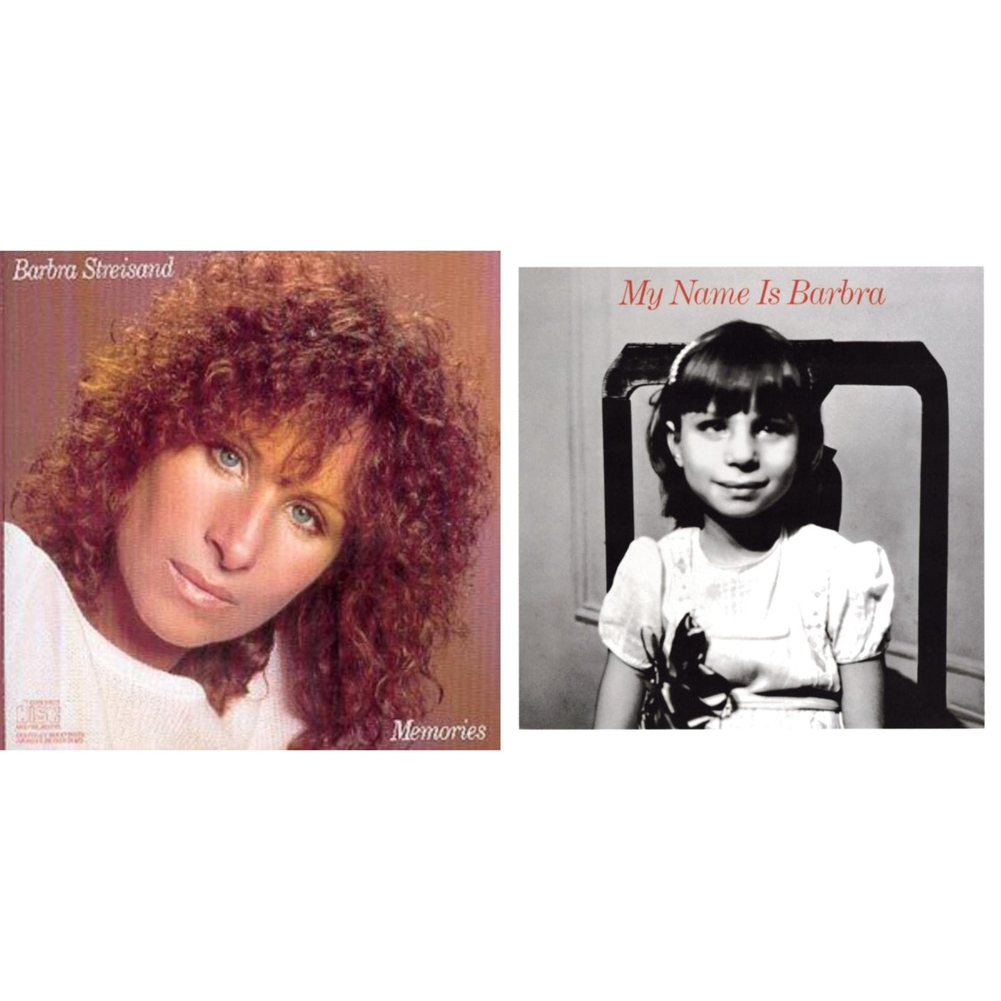 Barbra Streisand - Memories & My Name Is Barbra - CD Bundle