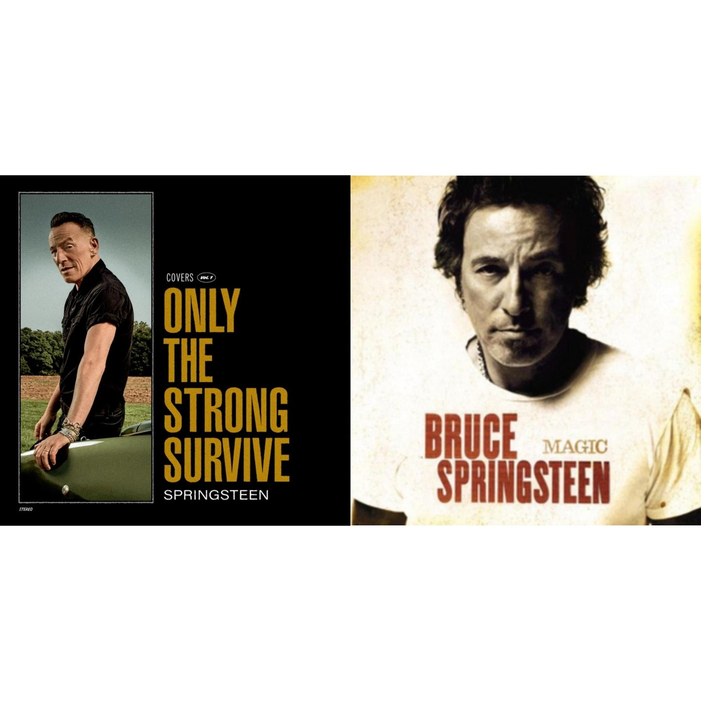 Bruce Springsteen - Only The Strong Survive (2LP/140G/D-Side Etching) & Magic (180G)