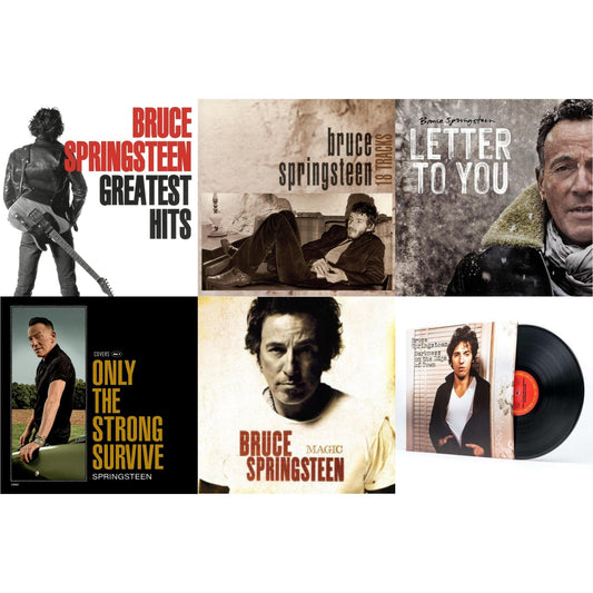 Bruce Springsteen - Greatest Hits (2 LP/150G Vinyl/Dl Code) & 18 Tracks & Letter To You (2LP/140G) & Only The Strong Survive (2LP/140G/D-Side Etching) & Magic (180G) & Darkness On The Edge Of Town (180G)