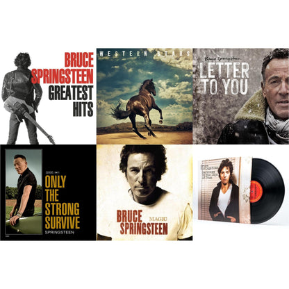 Bruce Springsteen - Greatest Hits (2 LP/150G Vinyl/Dl Code) & Western Stars (2LP/150G) & Letter To You (2LP/140G) & Only The Strong Survive (2LP/140G/D-Side Etching) & Magic (180G) & Darkness On The Edge Of Town (180G)
