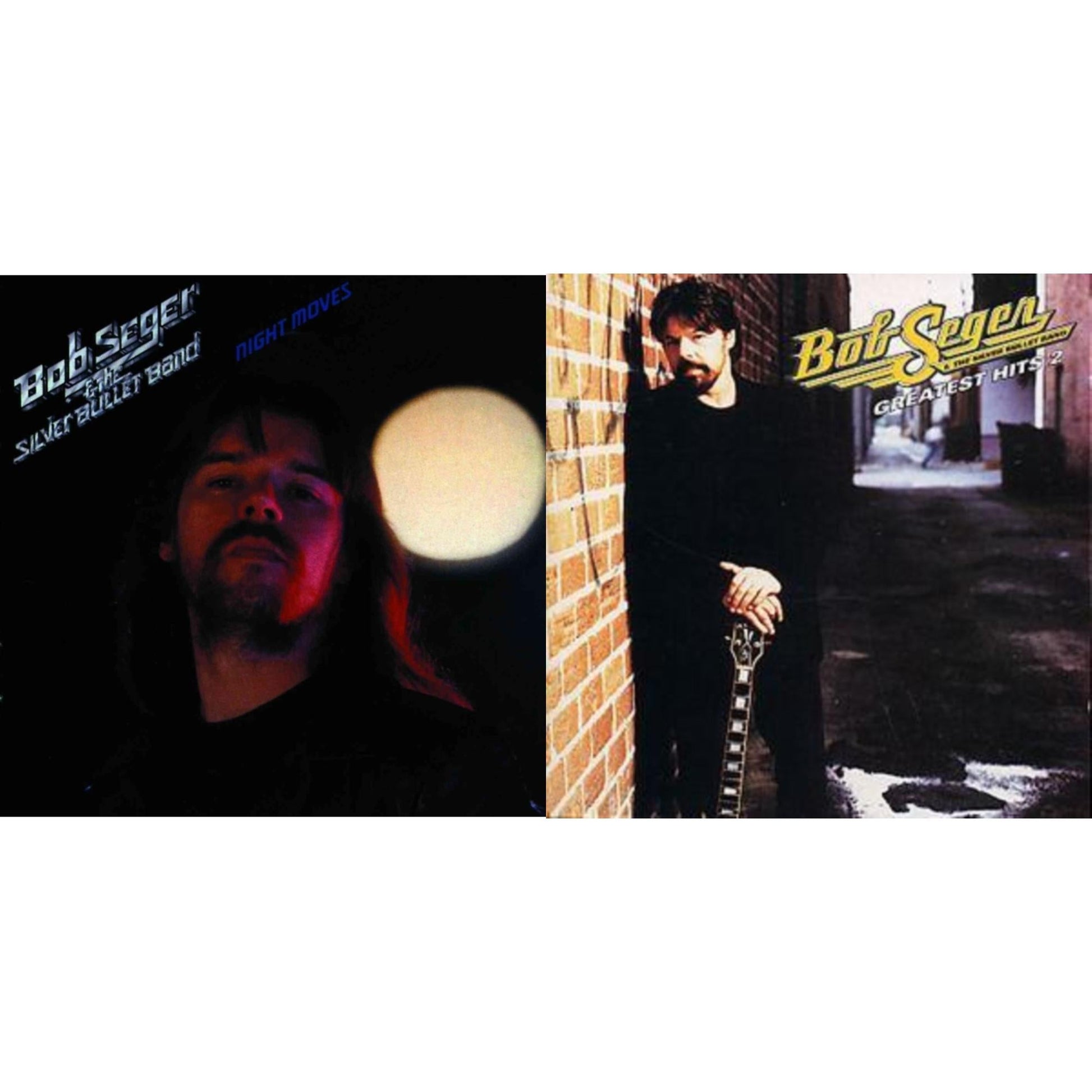 Bob Seger - Night Moves & Greatest Hits Vol.2 - CD Bundle