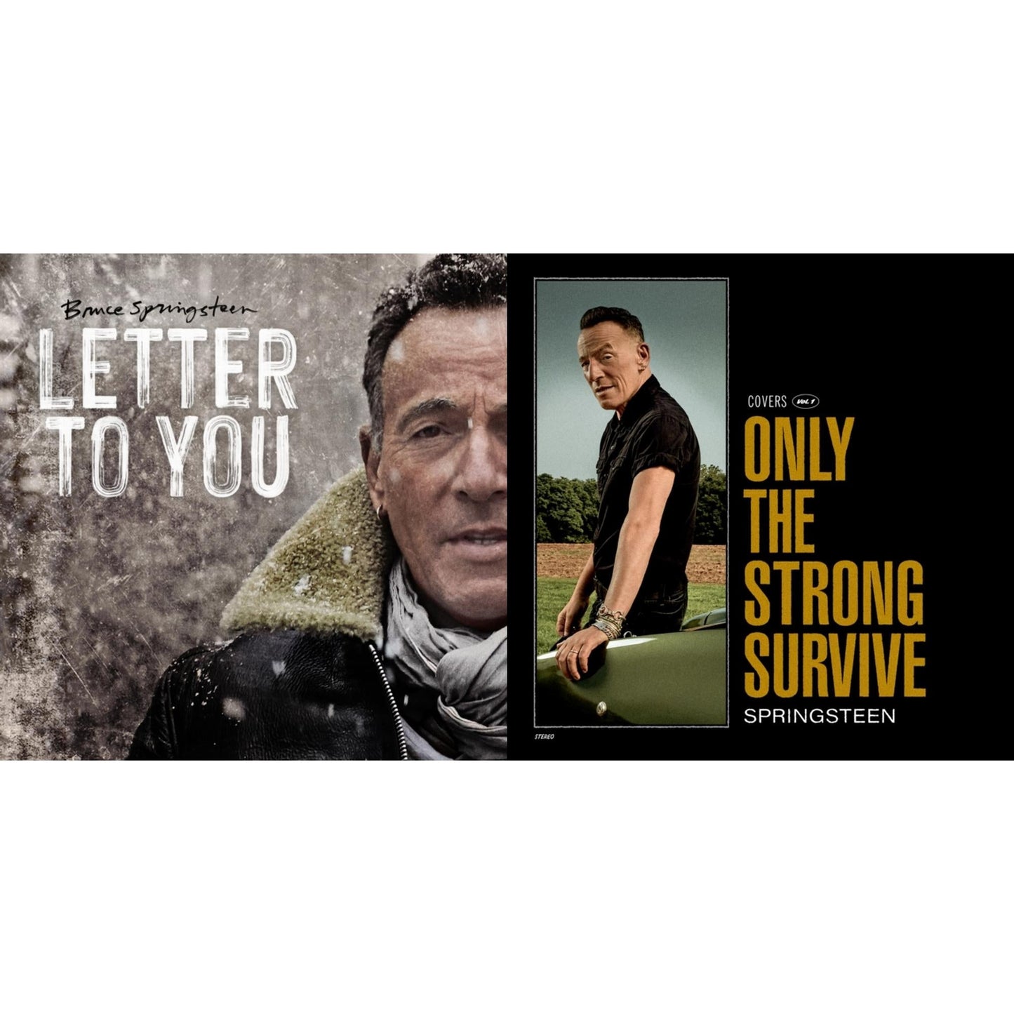 Bruce Springsteen - Letter To You (2LP/140G) & Only The Strong Survive (2LP/140G/D-Side Etching)