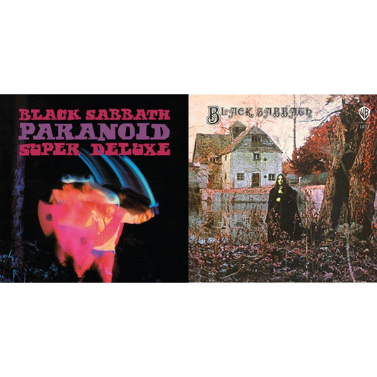 Black Sabbath - Black Sabbath (180G) & Paranoid (Deluxe Edition) - LP Vinyl Bundle