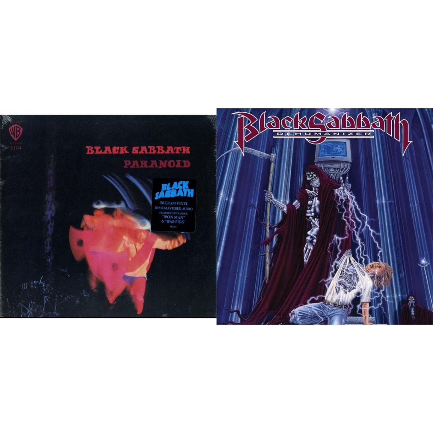 Black Sabbath - Paranoid (180G) & Dehumanizer (Deluxe Edition/2LP) (Rocktober)