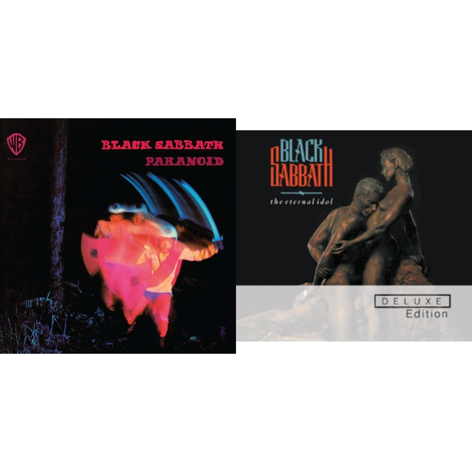 Black Sabbath - Paranoid & Eternal Idol - CD Bundle