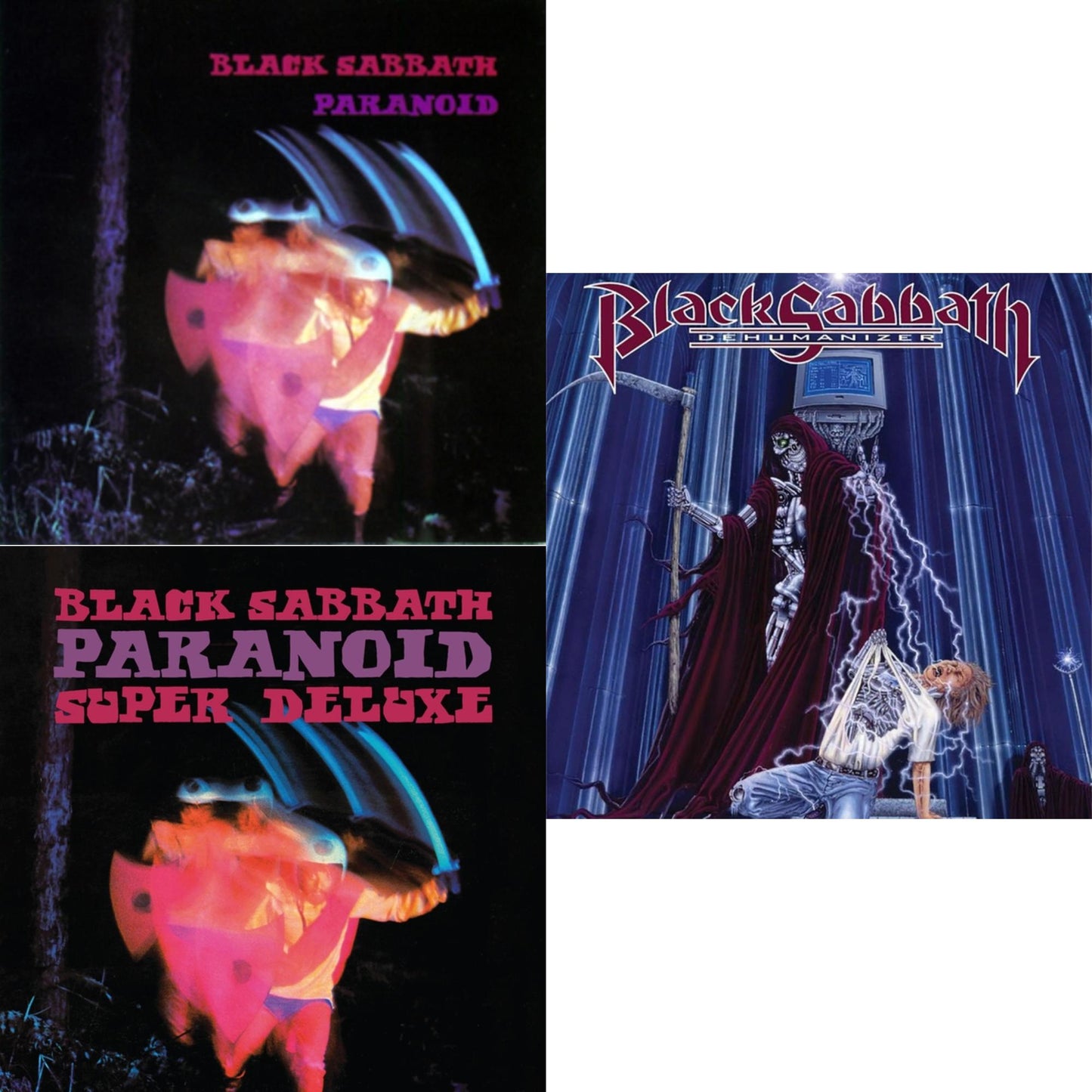 Black Sabbath - Paranoid & Paranoid (Deluxe Edition) & Dehumanizer (Deluxe Edition/2LP) (Rocktober)