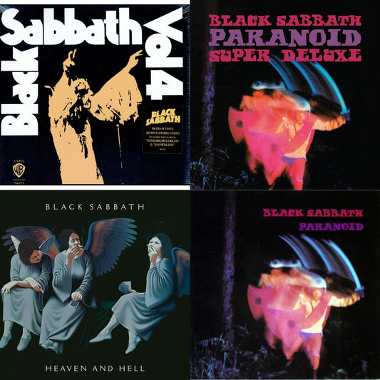 Black Sabbath - Vol. 4 (180G) & Paranoid & Paranoid (Deluxe Edition) & Heaven & Hell (Deluxe/2LP)